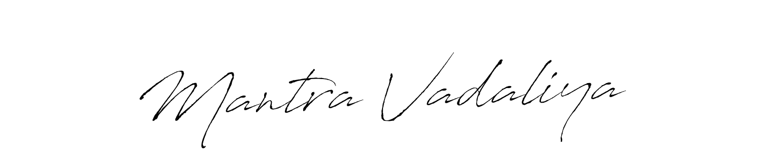 This is the best signature style for the Mantra Vadaliya name. Also you like these signature font (Antro_Vectra). Mix name signature. Mantra Vadaliya signature style 6 images and pictures png