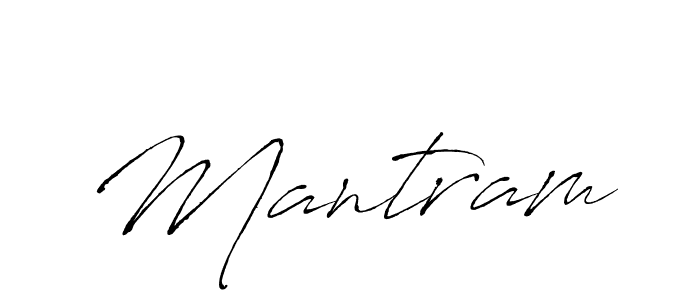 if you are searching for the best signature style for your name Mantram. so please give up your signature search. here we have designed multiple signature styles  using Antro_Vectra. Mantram signature style 6 images and pictures png