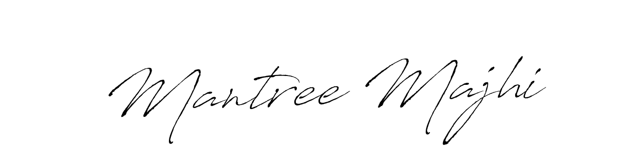 How to make Mantree Majhi name signature. Use Antro_Vectra style for creating short signs online. This is the latest handwritten sign. Mantree Majhi signature style 6 images and pictures png