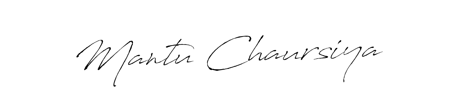 Use a signature maker to create a handwritten signature online. With this signature software, you can design (Antro_Vectra) your own signature for name Mantu Chaursiya. Mantu Chaursiya signature style 6 images and pictures png