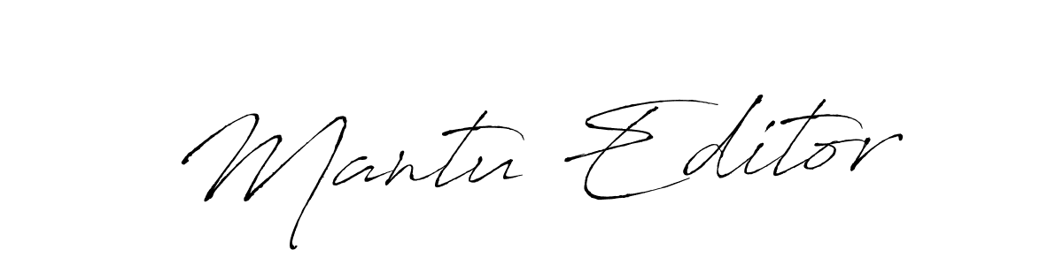 How to Draw Mantu Editor signature style? Antro_Vectra is a latest design signature styles for name Mantu Editor. Mantu Editor signature style 6 images and pictures png