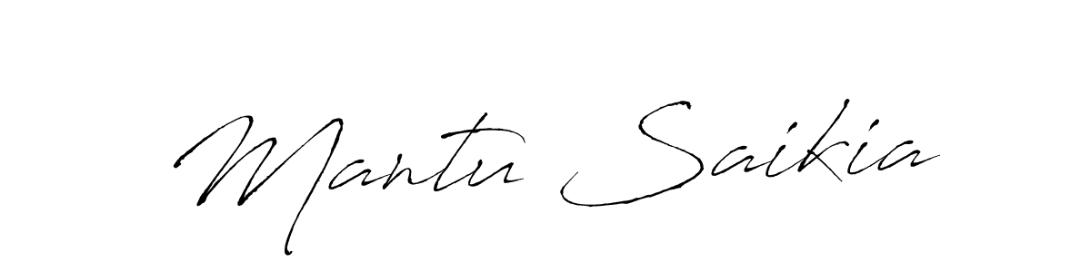 You should practise on your own different ways (Antro_Vectra) to write your name (Mantu Saikia) in signature. don't let someone else do it for you. Mantu Saikia signature style 6 images and pictures png
