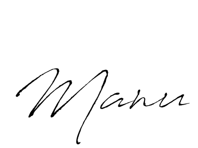 if you are searching for the best signature style for your name Manu. so please give up your signature search. here we have designed multiple signature styles  using Antro_Vectra. Manu signature style 6 images and pictures png