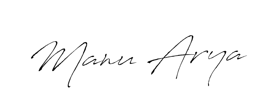 Antro_Vectra is a professional signature style that is perfect for those who want to add a touch of class to their signature. It is also a great choice for those who want to make their signature more unique. Get Manu Arya name to fancy signature for free. Manu Arya signature style 6 images and pictures png