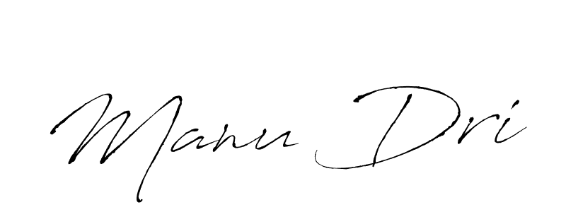 Also we have Manu Dri name is the best signature style. Create professional handwritten signature collection using Antro_Vectra autograph style. Manu Dri signature style 6 images and pictures png