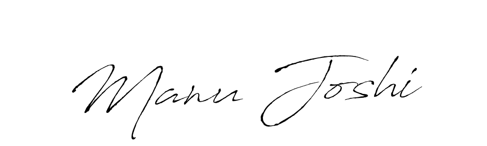 You should practise on your own different ways (Antro_Vectra) to write your name (Manu Joshi) in signature. don't let someone else do it for you. Manu Joshi signature style 6 images and pictures png