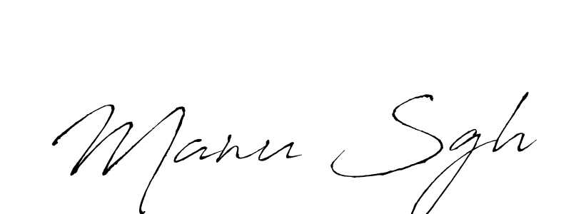 You should practise on your own different ways (Antro_Vectra) to write your name (Manu Sgh) in signature. don't let someone else do it for you. Manu Sgh signature style 6 images and pictures png