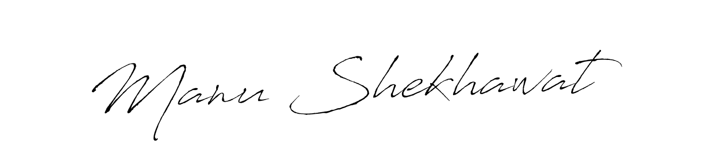 Use a signature maker to create a handwritten signature online. With this signature software, you can design (Antro_Vectra) your own signature for name Manu Shekhawat. Manu Shekhawat signature style 6 images and pictures png