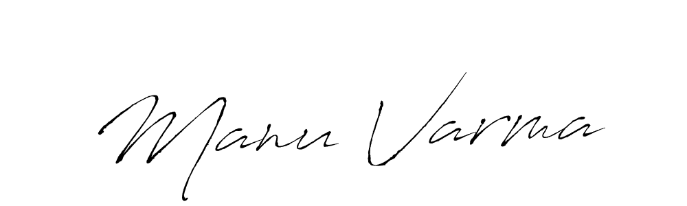 How to make Manu Varma name signature. Use Antro_Vectra style for creating short signs online. This is the latest handwritten sign. Manu Varma signature style 6 images and pictures png