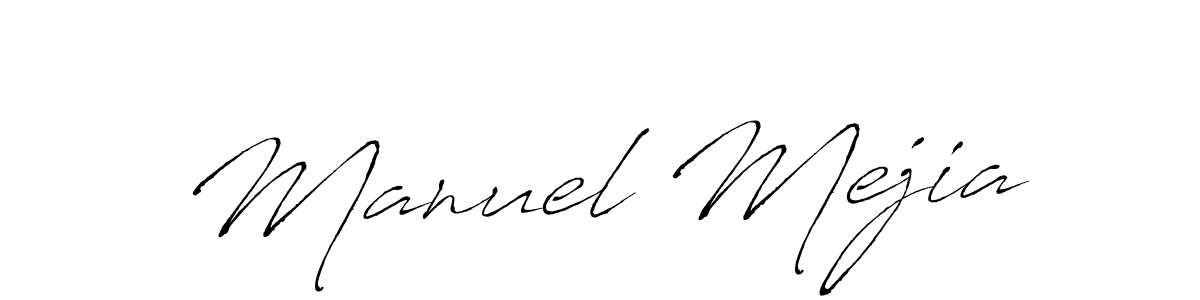 How to make Manuel Mejia signature? Antro_Vectra is a professional autograph style. Create handwritten signature for Manuel Mejia name. Manuel Mejia signature style 6 images and pictures png