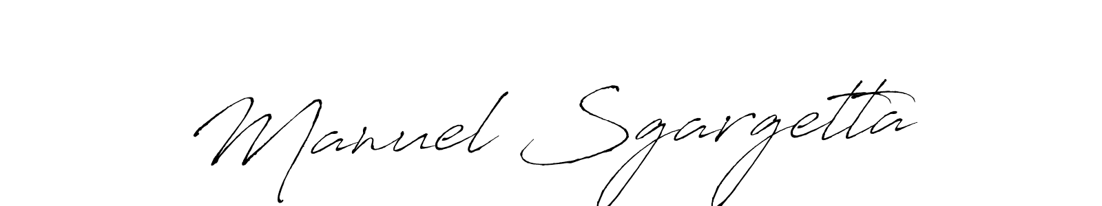 Make a short Manuel Sgargetta signature style. Manage your documents anywhere anytime using Antro_Vectra. Create and add eSignatures, submit forms, share and send files easily. Manuel Sgargetta signature style 6 images and pictures png