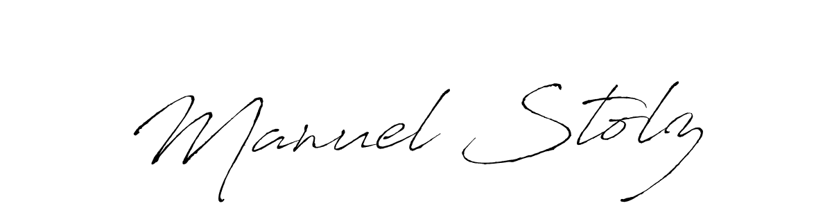 Antro_Vectra is a professional signature style that is perfect for those who want to add a touch of class to their signature. It is also a great choice for those who want to make their signature more unique. Get Manuel Stolz name to fancy signature for free. Manuel Stolz signature style 6 images and pictures png
