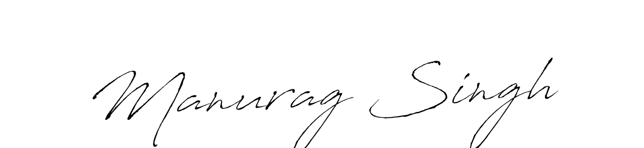 You should practise on your own different ways (Antro_Vectra) to write your name (Manurag Singh) in signature. don't let someone else do it for you. Manurag Singh signature style 6 images and pictures png