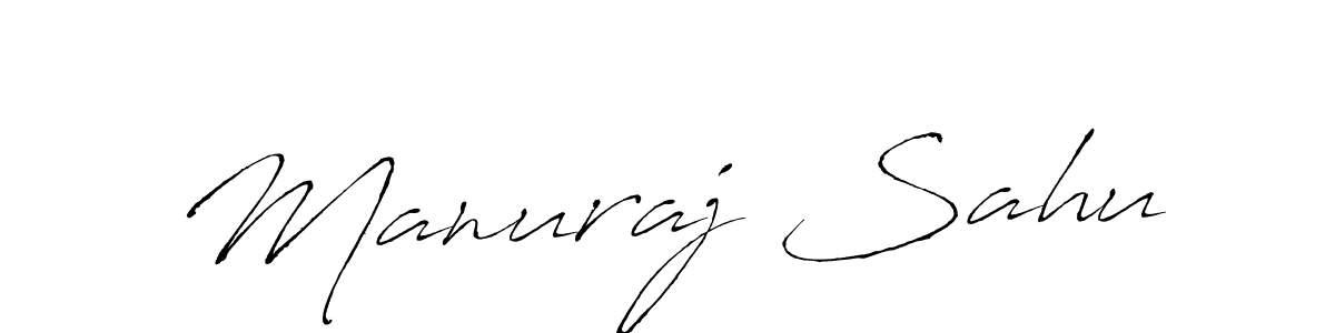 Also You can easily find your signature by using the search form. We will create Manuraj Sahu name handwritten signature images for you free of cost using Antro_Vectra sign style. Manuraj Sahu signature style 6 images and pictures png