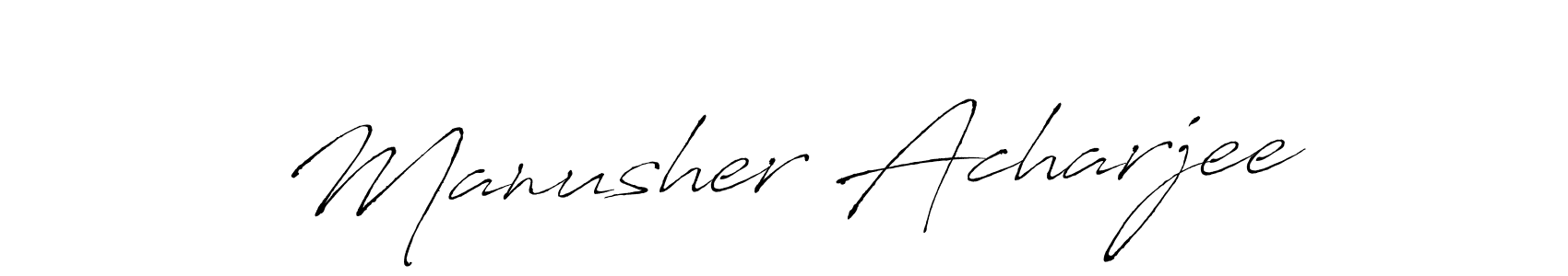 Antro_Vectra is a professional signature style that is perfect for those who want to add a touch of class to their signature. It is also a great choice for those who want to make their signature more unique. Get Manusher Acharjee name to fancy signature for free. Manusher Acharjee signature style 6 images and pictures png