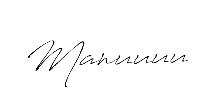 How to make Manuuuu name signature. Use Antro_Vectra style for creating short signs online. This is the latest handwritten sign. Manuuuu signature style 6 images and pictures png