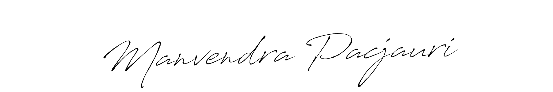 if you are searching for the best signature style for your name Manvendra Pacjauri. so please give up your signature search. here we have designed multiple signature styles  using Antro_Vectra. Manvendra Pacjauri signature style 6 images and pictures png