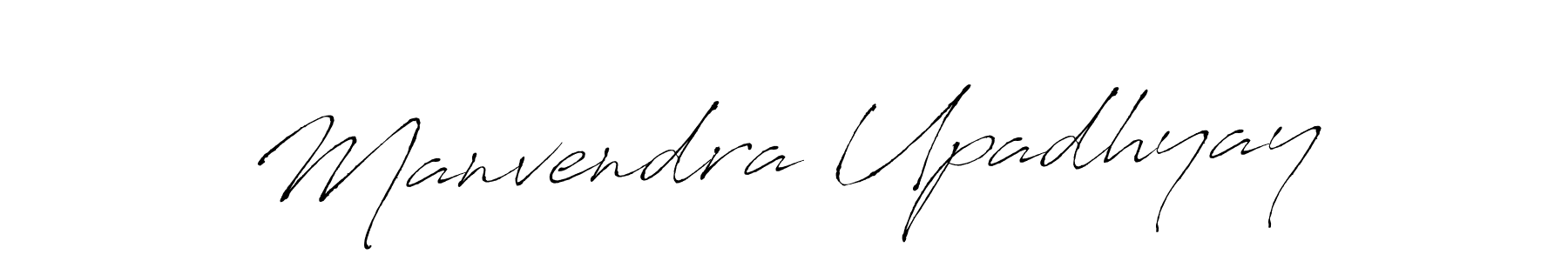 Use a signature maker to create a handwritten signature online. With this signature software, you can design (Antro_Vectra) your own signature for name Manvendra Upadhyay. Manvendra Upadhyay signature style 6 images and pictures png