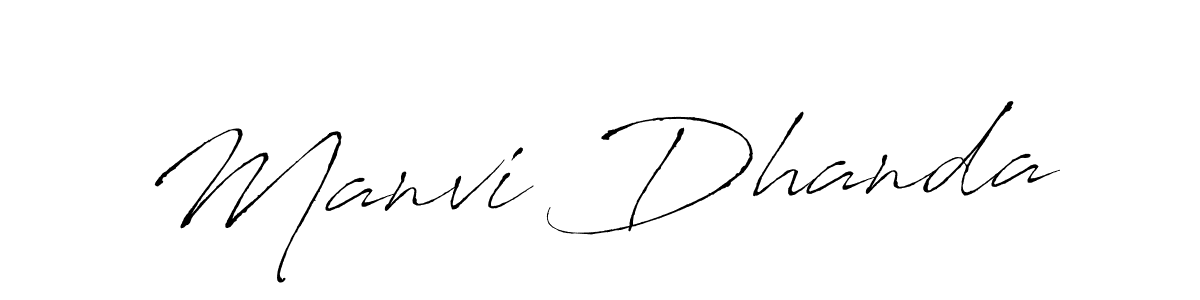 The best way (Antro_Vectra) to make a short signature is to pick only two or three words in your name. The name Manvi Dhanda include a total of six letters. For converting this name. Manvi Dhanda signature style 6 images and pictures png