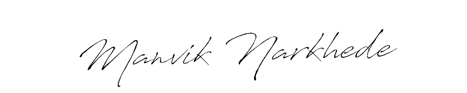 Make a beautiful signature design for name Manvik Narkhede. Use this online signature maker to create a handwritten signature for free. Manvik Narkhede signature style 6 images and pictures png