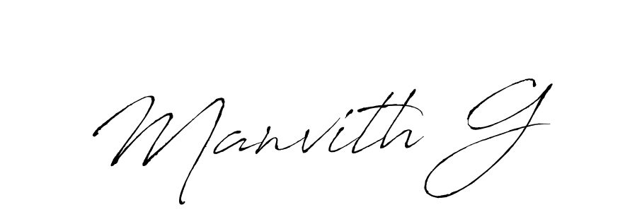 Also we have Manvith G name is the best signature style. Create professional handwritten signature collection using Antro_Vectra autograph style. Manvith G signature style 6 images and pictures png