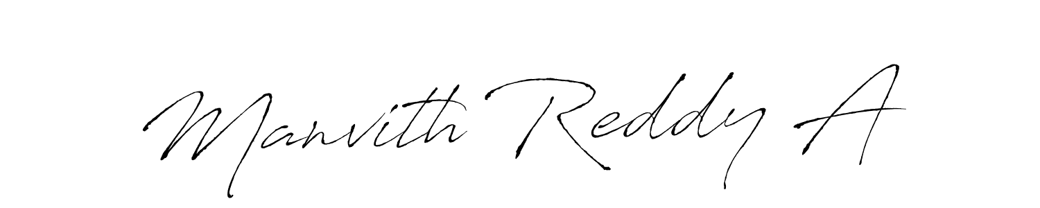 You can use this online signature creator to create a handwritten signature for the name Manvith Reddy A. This is the best online autograph maker. Manvith Reddy A signature style 6 images and pictures png