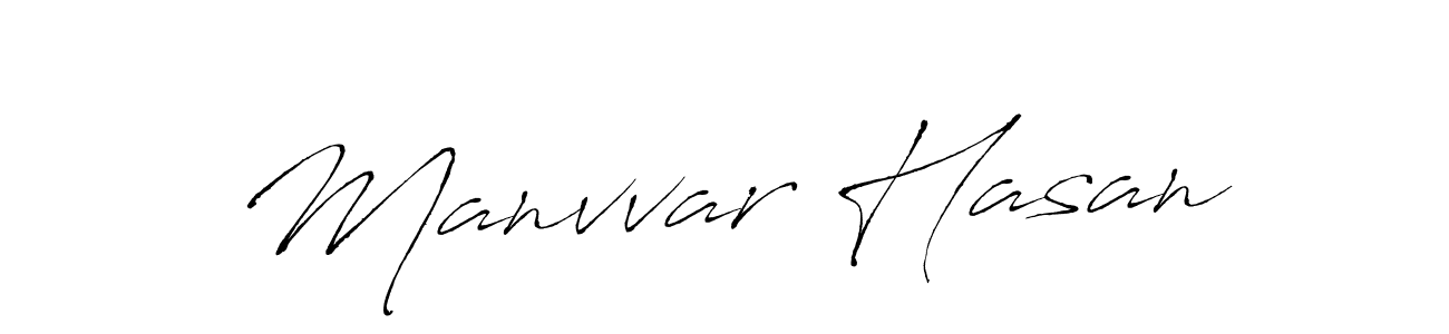 Design your own signature with our free online signature maker. With this signature software, you can create a handwritten (Antro_Vectra) signature for name Manvvar Hasan. Manvvar Hasan signature style 6 images and pictures png