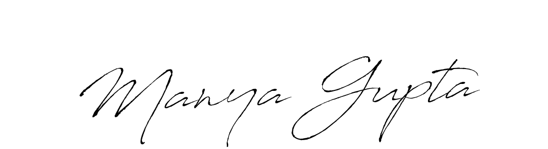 Also You can easily find your signature by using the search form. We will create Manya Gupta name handwritten signature images for you free of cost using Antro_Vectra sign style. Manya Gupta signature style 6 images and pictures png