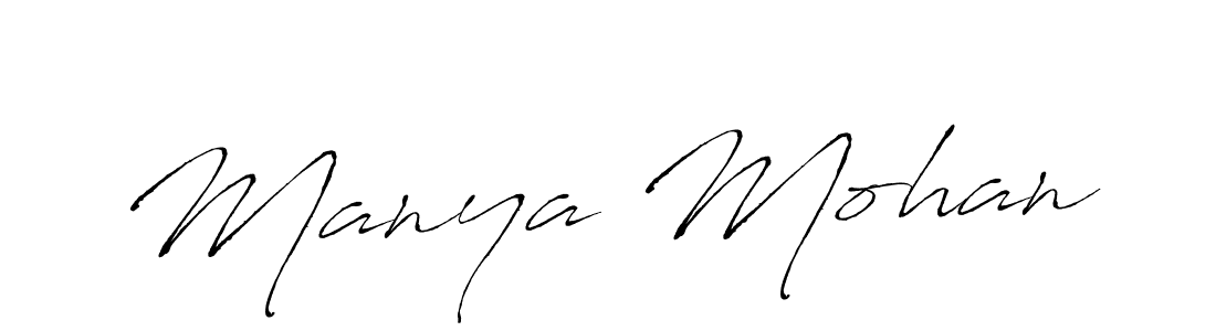 This is the best signature style for the Manya Mohan name. Also you like these signature font (Antro_Vectra). Mix name signature. Manya Mohan signature style 6 images and pictures png