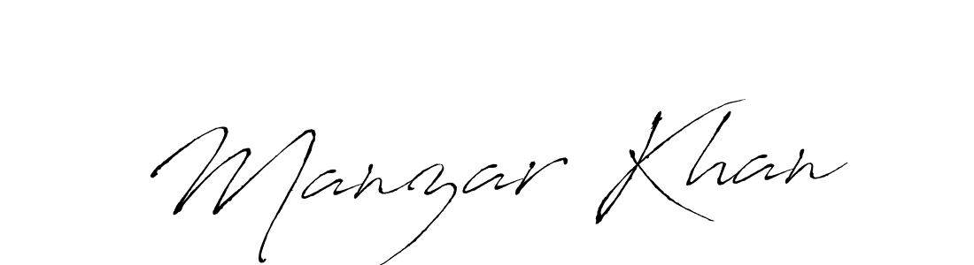 Similarly Antro_Vectra is the best handwritten signature design. Signature creator online .You can use it as an online autograph creator for name Manzar Khan. Manzar Khan signature style 6 images and pictures png