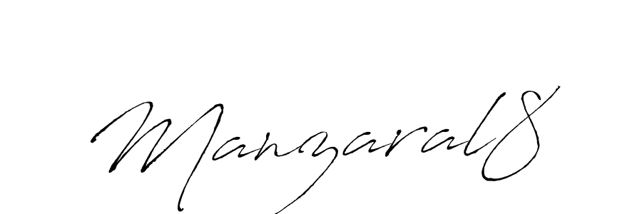 Manzaral8 stylish signature style. Best Handwritten Sign (Antro_Vectra) for my name. Handwritten Signature Collection Ideas for my name Manzaral8. Manzaral8 signature style 6 images and pictures png