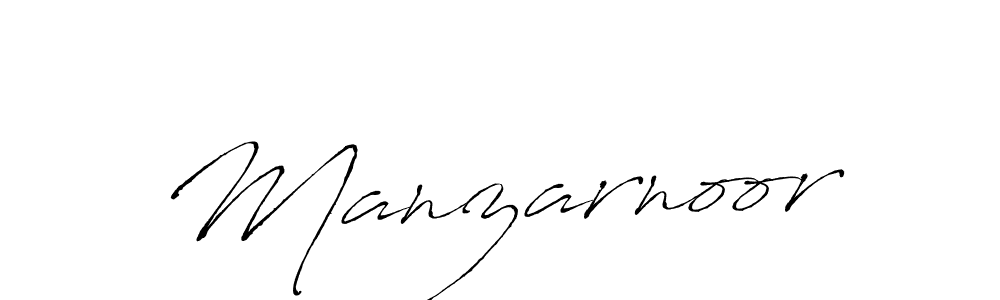 How to make Manzarnoor name signature. Use Antro_Vectra style for creating short signs online. This is the latest handwritten sign. Manzarnoor signature style 6 images and pictures png