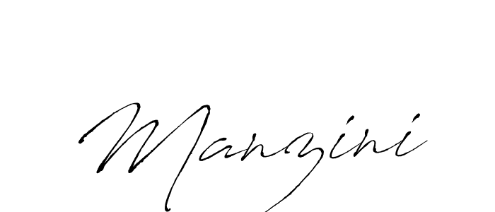 Manzini stylish signature style. Best Handwritten Sign (Antro_Vectra) for my name. Handwritten Signature Collection Ideas for my name Manzini. Manzini signature style 6 images and pictures png