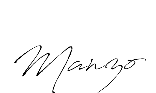 Manzo stylish signature style. Best Handwritten Sign (Antro_Vectra) for my name. Handwritten Signature Collection Ideas for my name Manzo. Manzo signature style 6 images and pictures png