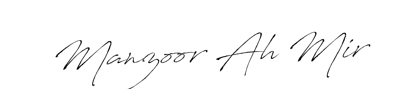 Once you've used our free online signature maker to create your best signature Antro_Vectra style, it's time to enjoy all of the benefits that Manzoor Ah Mir name signing documents. Manzoor Ah Mir signature style 6 images and pictures png