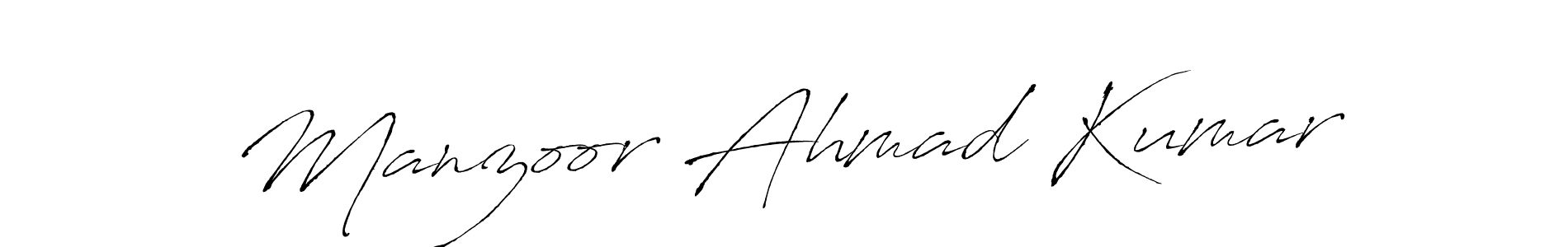 You can use this online signature creator to create a handwritten signature for the name Manzoor Ahmad Kumar. This is the best online autograph maker. Manzoor Ahmad Kumar signature style 6 images and pictures png