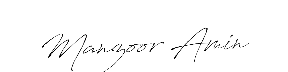 Use a signature maker to create a handwritten signature online. With this signature software, you can design (Antro_Vectra) your own signature for name Manzoor Amin. Manzoor Amin signature style 6 images and pictures png