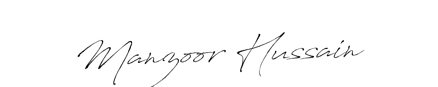 Also You can easily find your signature by using the search form. We will create Manzoor Hussain name handwritten signature images for you free of cost using Antro_Vectra sign style. Manzoor Hussain signature style 6 images and pictures png