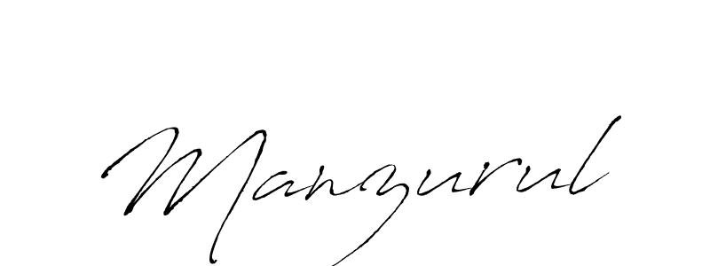 Make a beautiful signature design for name Manzurul. With this signature (Antro_Vectra) style, you can create a handwritten signature for free. Manzurul signature style 6 images and pictures png