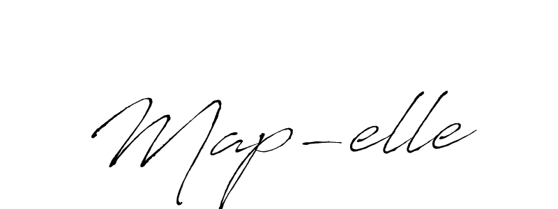 Create a beautiful signature design for name Map-elle. With this signature (Antro_Vectra) fonts, you can make a handwritten signature for free. Map-elle signature style 6 images and pictures png