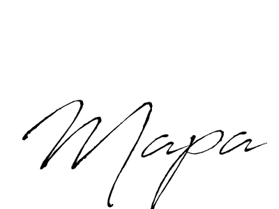 Use a signature maker to create a handwritten signature online. With this signature software, you can design (Antro_Vectra) your own signature for name Mapa. Mapa signature style 6 images and pictures png