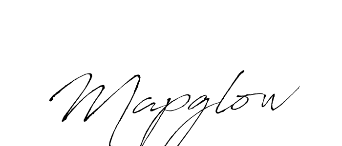 Make a beautiful signature design for name Mapglow. With this signature (Antro_Vectra) style, you can create a handwritten signature for free. Mapglow signature style 6 images and pictures png