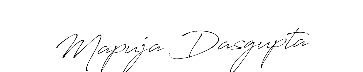 You should practise on your own different ways (Antro_Vectra) to write your name (Mapuja Dasgupta) in signature. don't let someone else do it for you. Mapuja Dasgupta signature style 6 images and pictures png