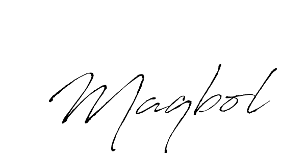Antro_Vectra is a professional signature style that is perfect for those who want to add a touch of class to their signature. It is also a great choice for those who want to make their signature more unique. Get Maqbol name to fancy signature for free. Maqbol signature style 6 images and pictures png