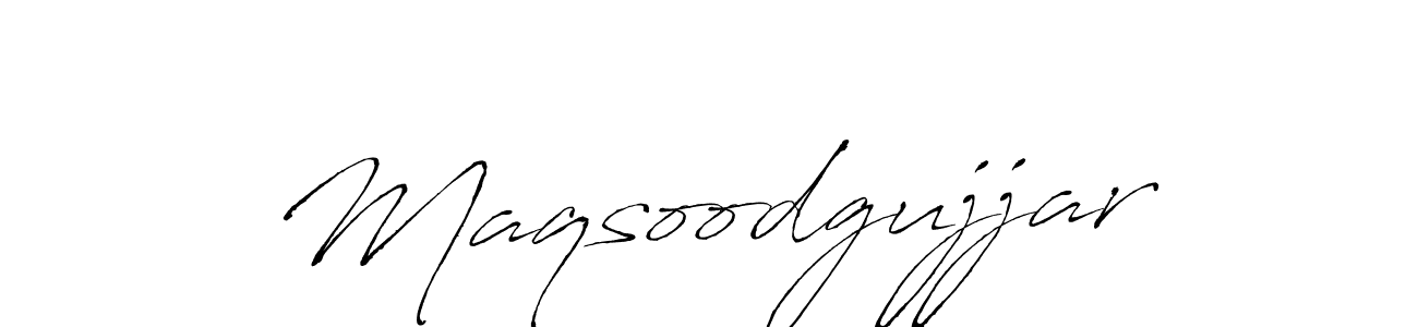 How to make Maqsoodgujjar signature? Antro_Vectra is a professional autograph style. Create handwritten signature for Maqsoodgujjar name. Maqsoodgujjar signature style 6 images and pictures png