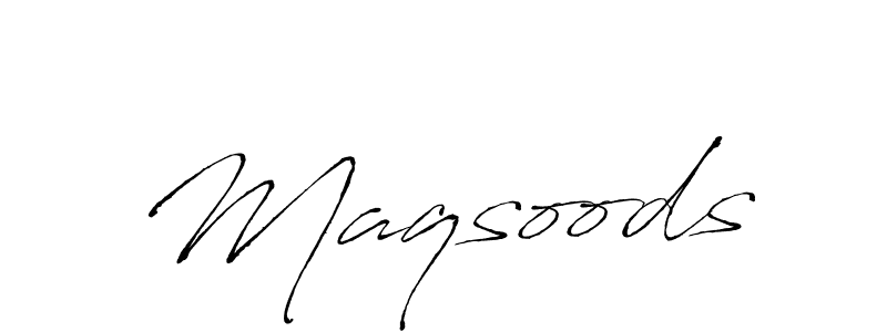 How to make Maqsoods signature? Antro_Vectra is a professional autograph style. Create handwritten signature for Maqsoods name. Maqsoods signature style 6 images and pictures png