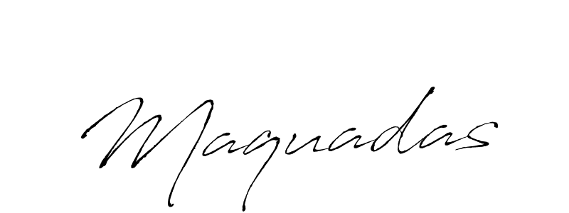 How to make Maquadas signature? Antro_Vectra is a professional autograph style. Create handwritten signature for Maquadas name. Maquadas signature style 6 images and pictures png