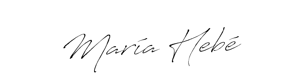 Once you've used our free online signature maker to create your best signature Antro_Vectra style, it's time to enjoy all of the benefits that María Hebé name signing documents. María Hebé signature style 6 images and pictures png