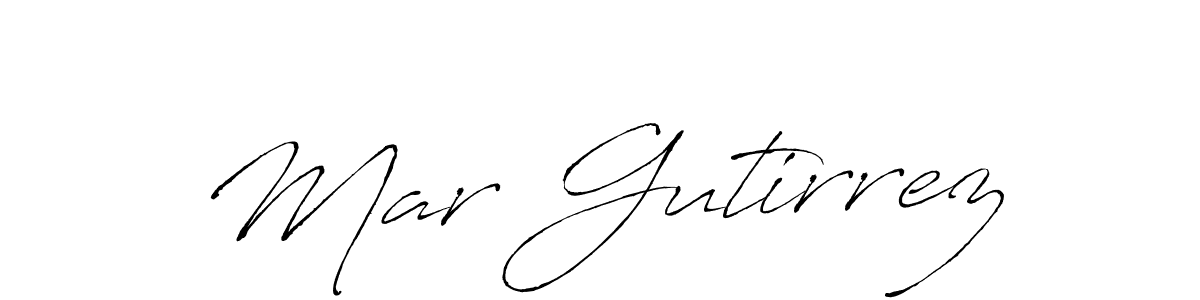 How to make Mar Gutirrez name signature. Use Antro_Vectra style for creating short signs online. This is the latest handwritten sign. Mar Gutirrez signature style 6 images and pictures png