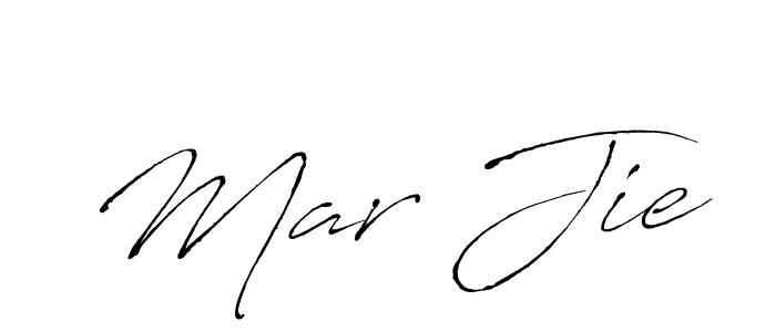 Make a beautiful signature design for name Mar Jie. With this signature (Antro_Vectra) style, you can create a handwritten signature for free. Mar Jie signature style 6 images and pictures png